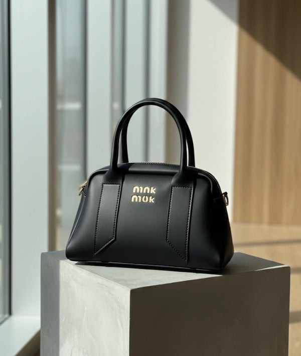 Mnk  Leather Handbag