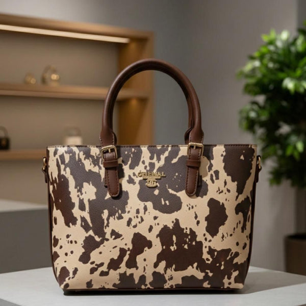 cow leather bag