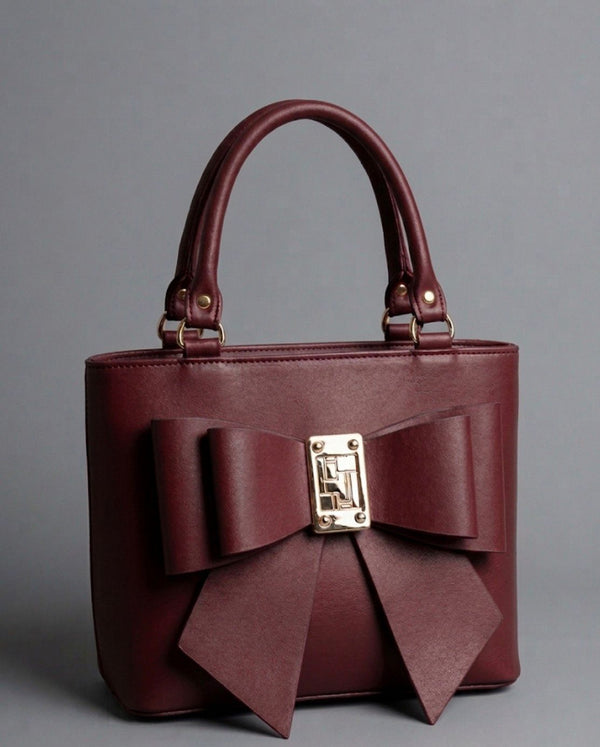 Bow Leather Bag
