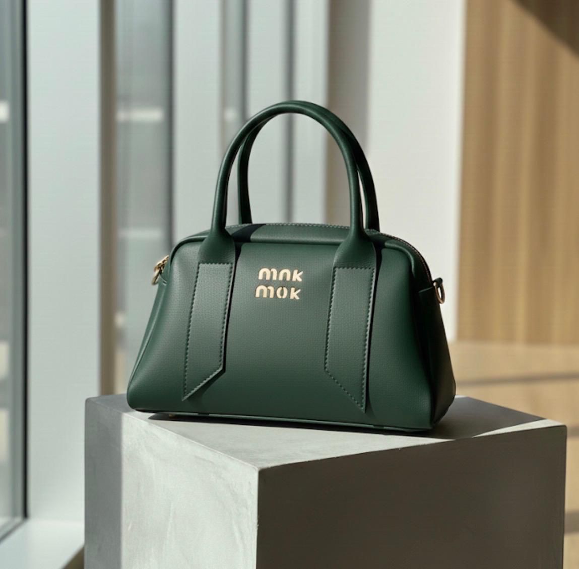 mnk imported leather bag