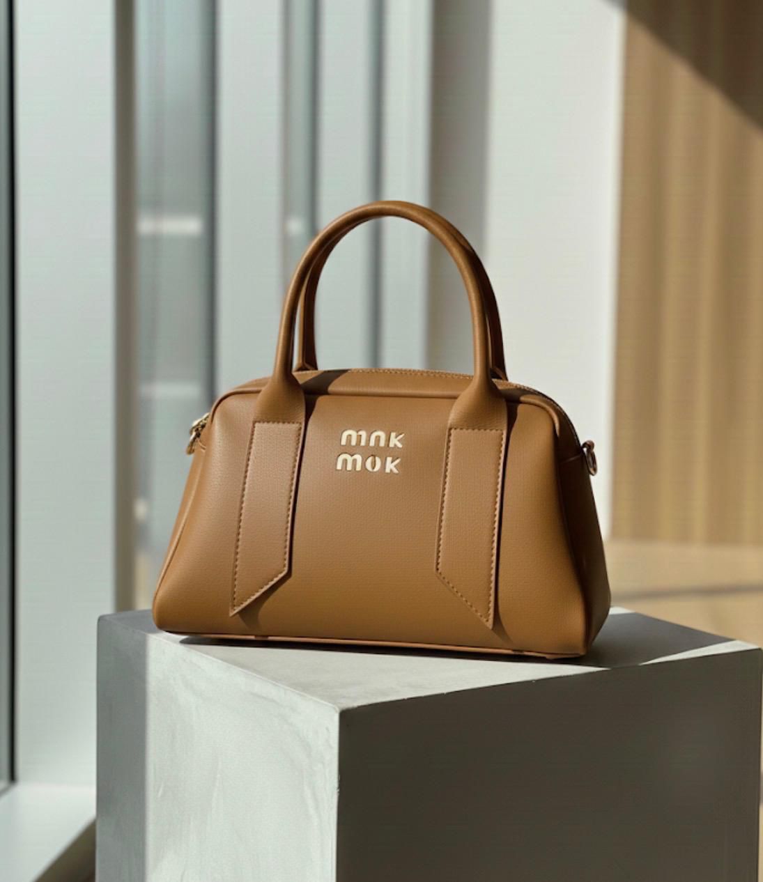mnk imported leather bag
