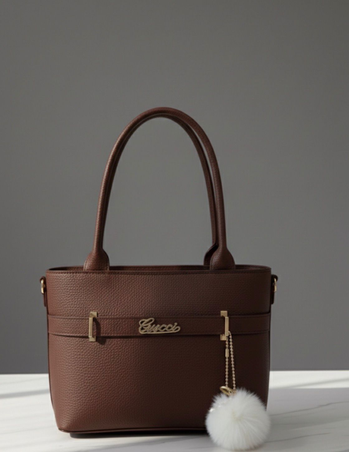 gucci medium size leather bag