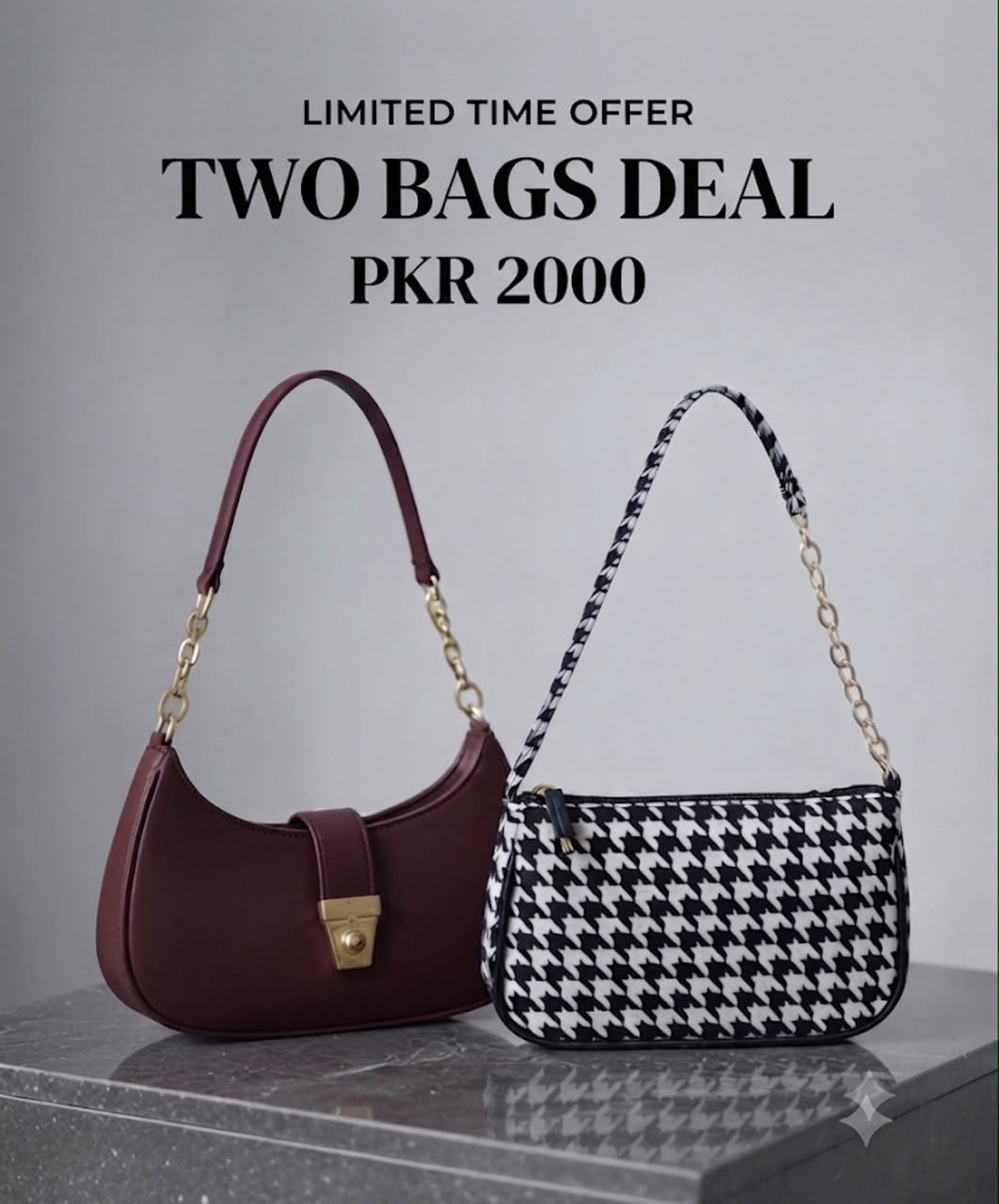 Deal 5 : Two Bags