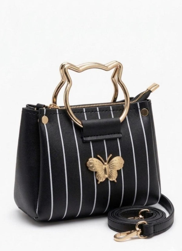 Cat handle butterly bag