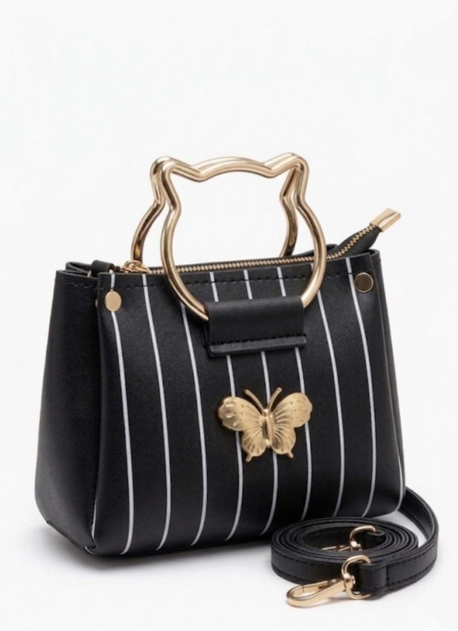 Cat handle butterly bag