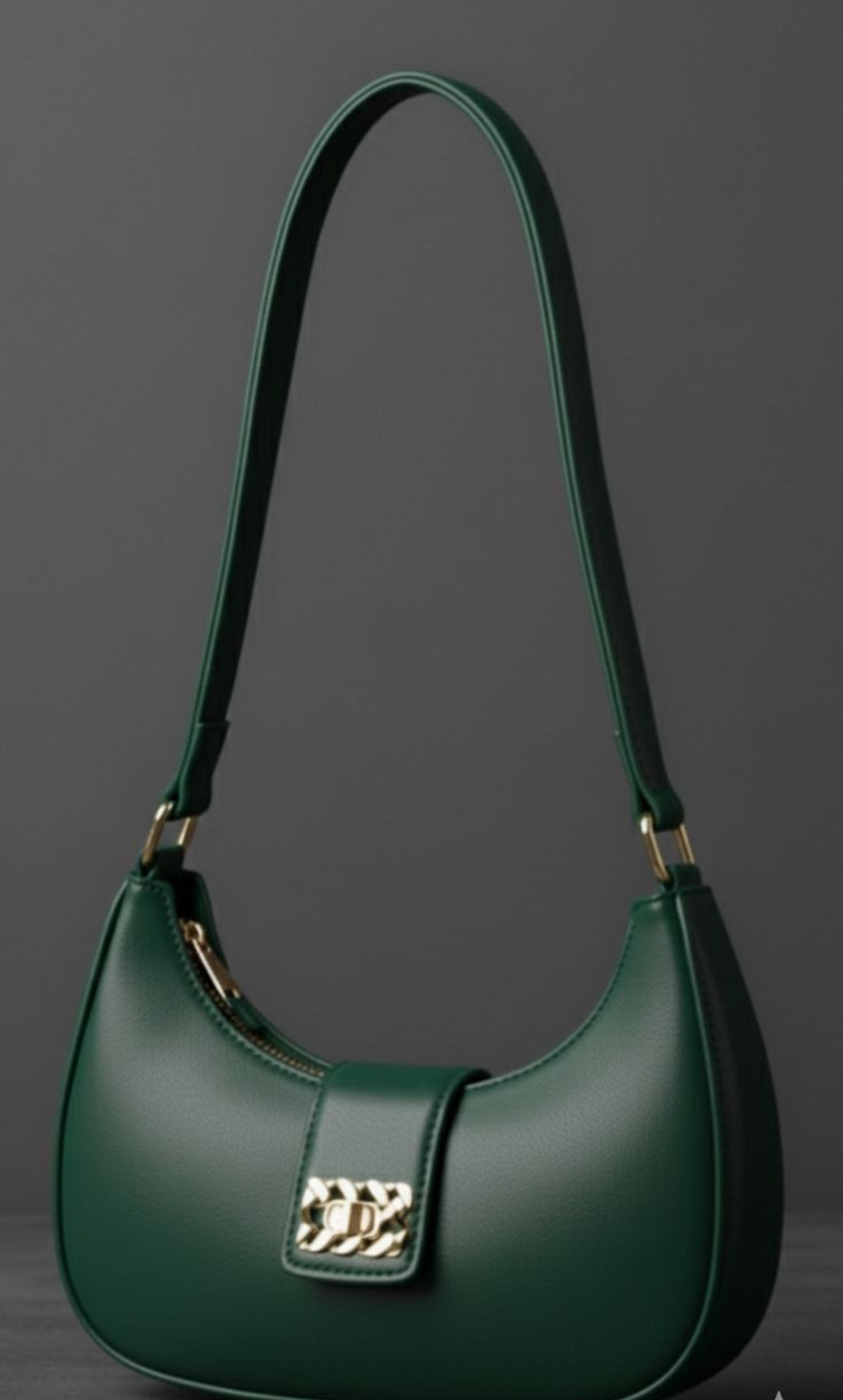 Leather Moon Bag