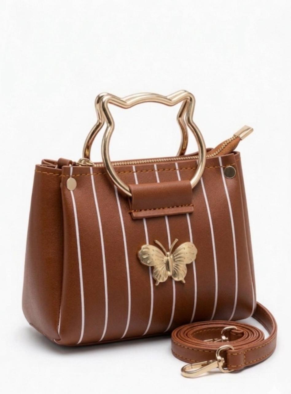 Cat handle butterly bag