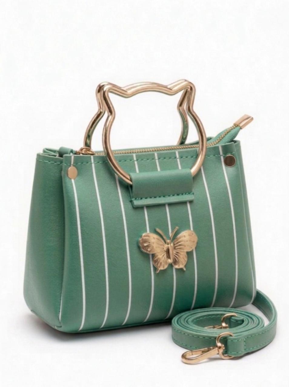 Cat handle butterly bag