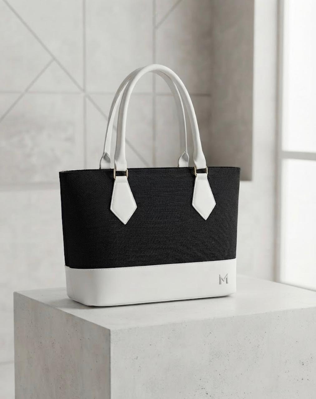 Black & White Tote Bag