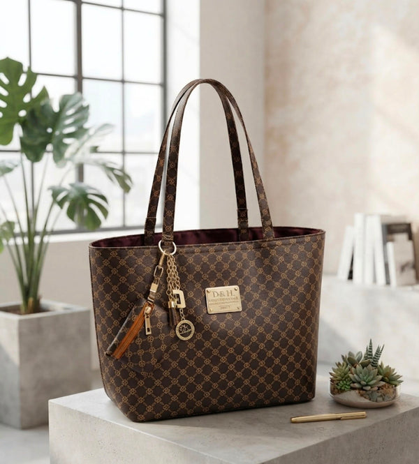 MS Imported Tote Bag ( Large) with luxury keychain