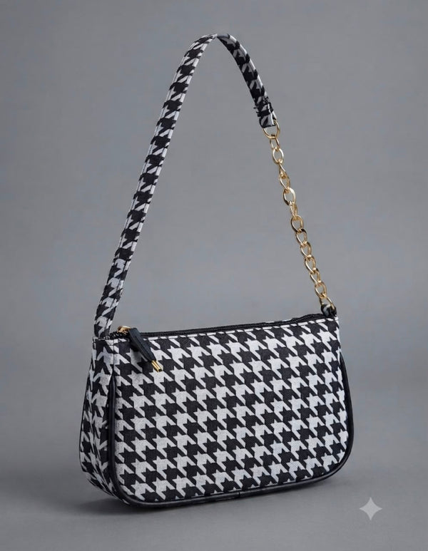 Black n White CrossBody Bag